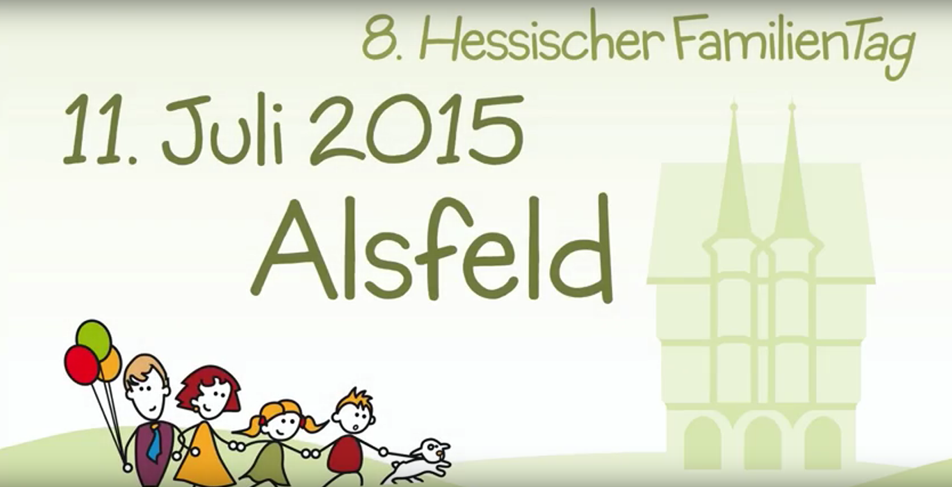 Grafik zum 8. Familientag in Alsfeld