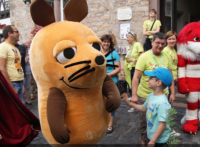 Maus Maskottchen Foto